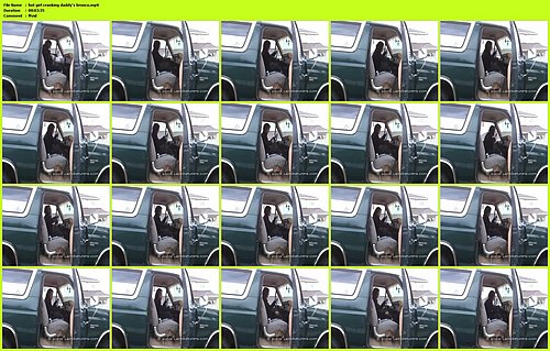 hot girl cranking daddy's bronco.jpg