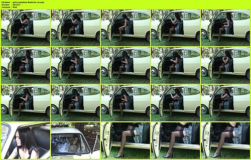 girl in pantyhose floods her car.jpg